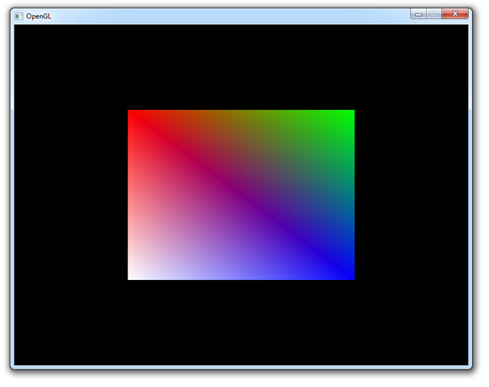Interpolated colors