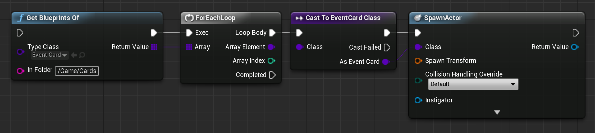 UE4 - list blueprint assets by type